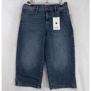 Gloria Vanderbilt Jeans 6 Skimmer Lorelai Denim Medium Blue Womens NWT